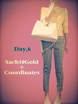 「MIXXO（ミッソ）のアイテム（パンツ）」を使った、Sachi10goldさん（レディース・152cm）の冬コーディネート