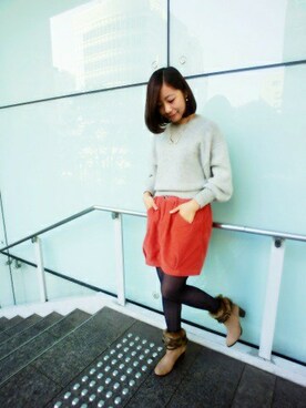 小晴さん（レディース・167cm）の秋コーディネート