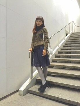 小晴さん（レディース・167cm）の冬コーディネート