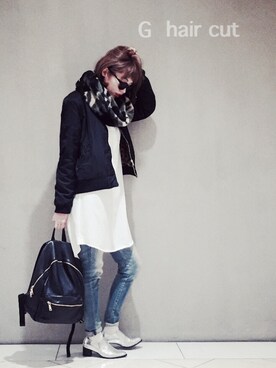 gさん（レディース・168cm）の冬コーディネート