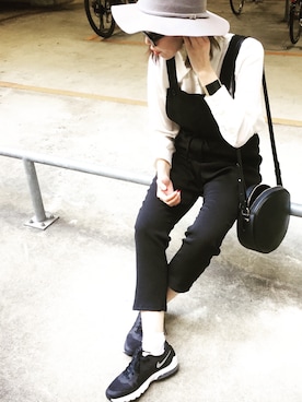 「Adam et Rope A・E・R（アダムエロペ）のアイテム（アクセサリー）」を使った、gさん（レディース・168cm）の秋コーディネート