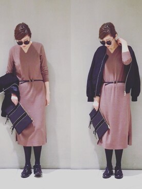 「JOURNAL STANDARD（ジャーナルスタンダード）のアイテム（その他アウター）」を使った、gさん（レディース・168cm）の秋コーディネート