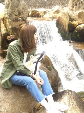 「unglid（アングリッド）のアイテム」を使った、gさん（レディース・168cm）の春コーディネート