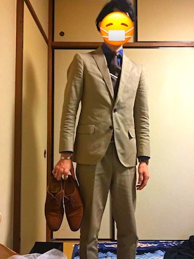 「MALAIKA（マライカ）のアイテム（アクセサリー）」を使った、y.kさん（メンズ・172cm）の秋コーディネート