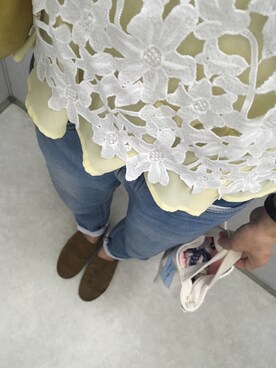 「VERO CUOIO（ヴェロキーオ）のアイテム」を使った、rinzuさん（レディース・165cm）の夏コーディネート