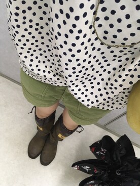 「WBSJのアイテム」を使った、rinzuさん（レディース・165cm）の夏コーディネート