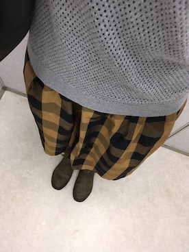 「WBSJのアイテム」を使った、rinzuさん（レディース・165cm）の秋コーディネート