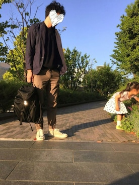 ミニだタロよしさん（メンズ・179cm）の春コーディネート