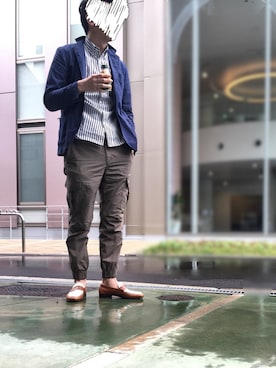 ミニだタロよしさん（メンズ・179cm）の春コーディネート