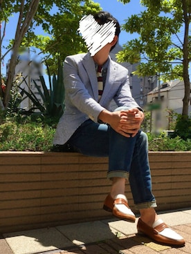 ミニだタロよしさん（メンズ・179cm）の春コーディネート