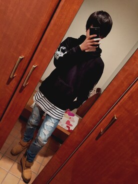 YUTOさん（メンズ・178cm）の冬コーディネート