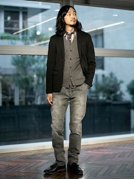nano・universe men's STAFFさんのコーディネート