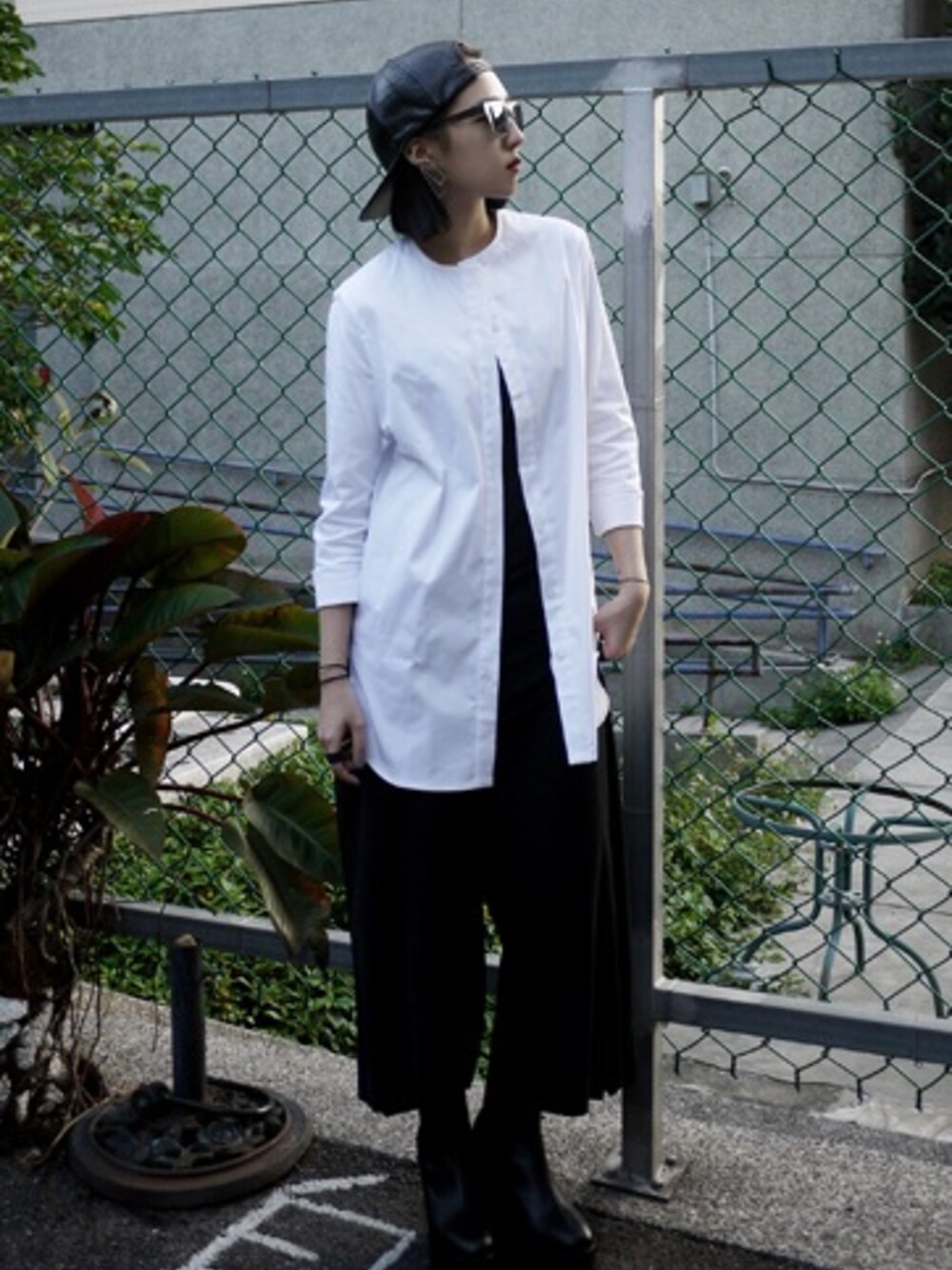 「UNDERGROUND、COS、MasterHands、giordano ladies、natkiel、teaser」｜「COSのCOS（イヤリング、シルバー系）」を使った、masterhandsさん（レディース・160cm）の冬コーディネートの1枚目の写真