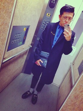 「WEEKDAY（ウィークデイ）のアイテム（ジャケット/アウター）」を使った、H1R0K1さん（メンズ・170cm）の秋コーディネート