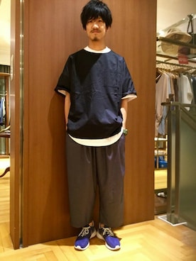 岩谷さん（メンズ・173cm）の夏コーディネート