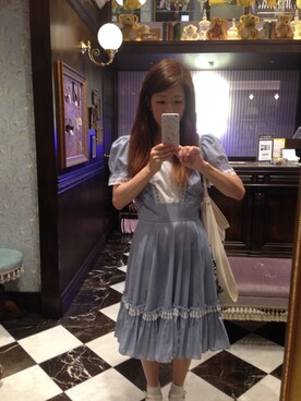 「おめかしコーデ」｜まこさん（レディース・150cm）の春コーディネート