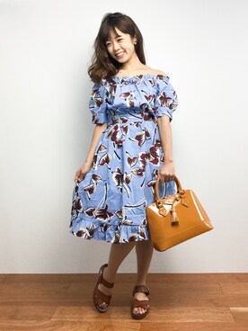ARISAさん（レディース・155cm）の夏コーディネート