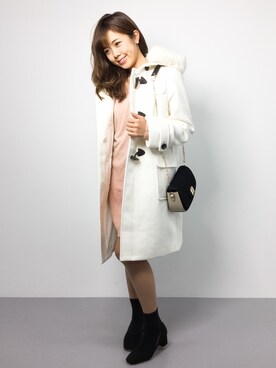 「夢展望（ユメテンボウ）のアイテム（ワンピース/ドレス）」を使った、ARISAさん（レディース・155cm）の秋コーディネート