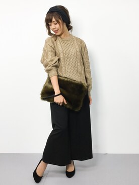 ARISAさん（レディース・155cm）の秋コーディネート