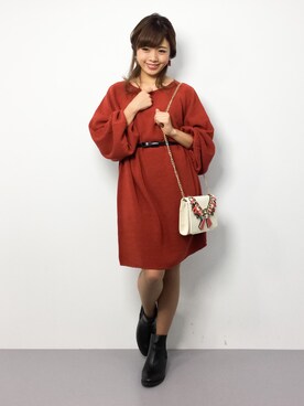 ARISAさん（レディース・155cm）の秋コーディネート