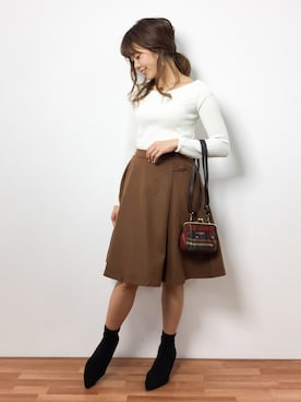 ARISAさん（レディース・155cm）の冬コーディネート