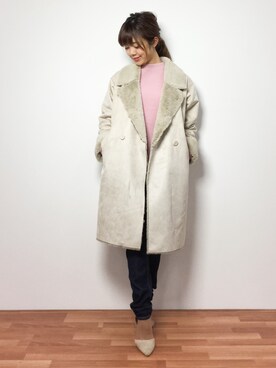 ARISAさん（レディース・155cm）の冬コーディネート