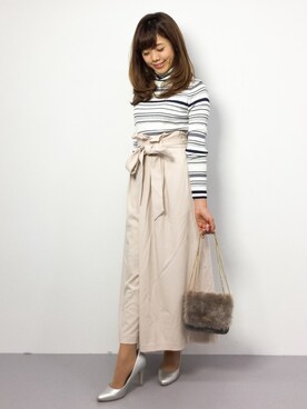 ARISAさん（レディース・155cm）の冬コーディネート