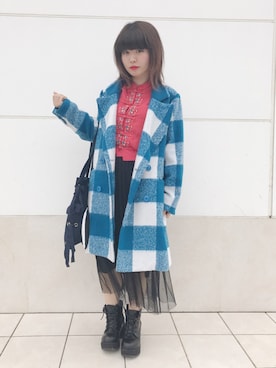 「チェスター」｜「アイテム（ブーツ）」を使った、natsumi  パーソナルカラーさん（レディース・155cm）の秋コーディネート