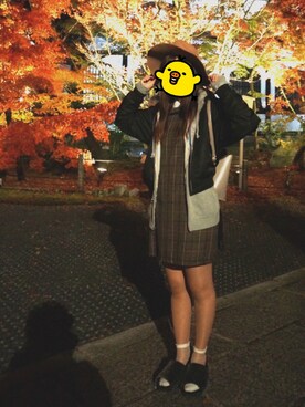 Cさん（レディース・165cm）の秋コーディネート