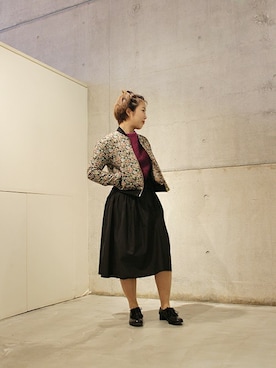 note et silence.さん(レディース・153cm)の秋コーディネート