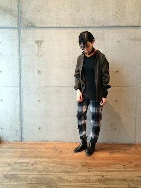 note et silence.さん（レディース・163cm）の冬コーディネート