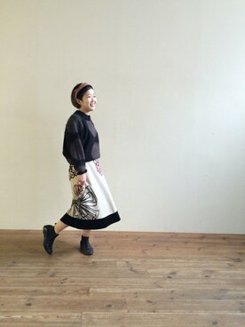 note et silence.さん（レディース・153cm）の秋コーディネート