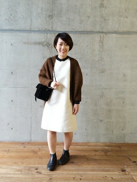 note et silence.さん（レディース・153cm）の冬コーディネート