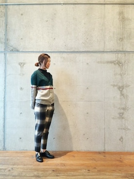 note et silence.さん（レディース・165cm）の冬コーディネート