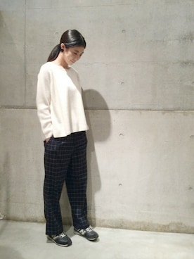 note et silence.さん(レディース・168cm)の冬コーディネート