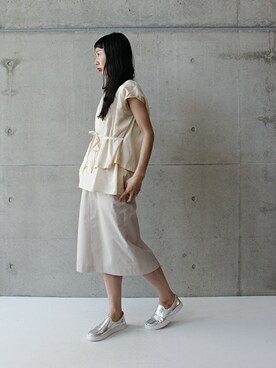 note et silence.さん（レディース・166cm）の夏コーディネート