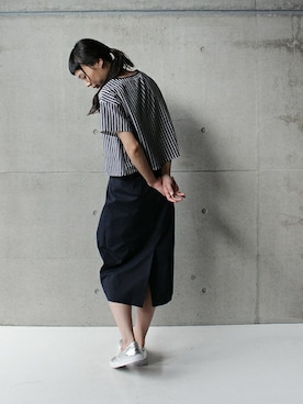 note et silence.さん（レディース・166cm）の夏コーディネート