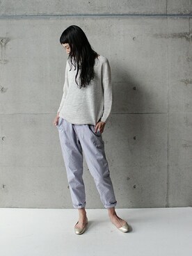 note et silence.さん（レディース・166cm）の夏コーディネート