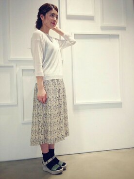 note et silence.さん（レディース・158cm）の春コーディネート
