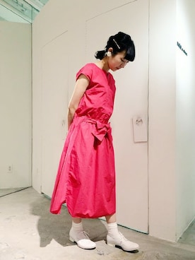 「Ebonyivory（エボニーアイボリー）のアイテム」を使った、note et silence.さん（レディース・155cm）の春コーディネート