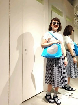 「Ebonyivory（エボニーアイボリー）のアイテム」を使った、note et silence.さん（レディース・158cm）の春コーディネート