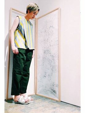 note et silence.さん(レディース・162cm)の春コーディネート