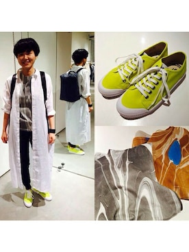 「note et silence （ノートエシロンス）のアイテム」を使った、note et silence.さん（レディース・158cm）の春コーディネート