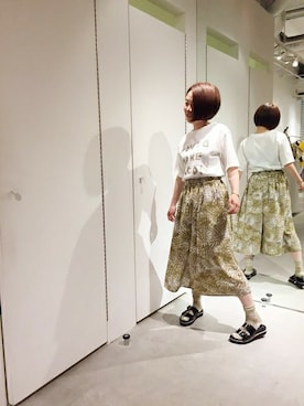 「Ebonyivory（エボニーアイボリー）のアイテム」を使った、note et silence.さん（レディース・152cm）の春コーディネート