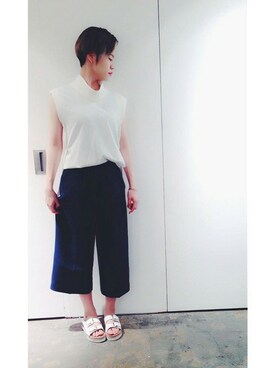 「So 1:1（ソウワンバイワン）のアイテム」を使った、note et silence.さん（レディース・162cm）の春コーディネート