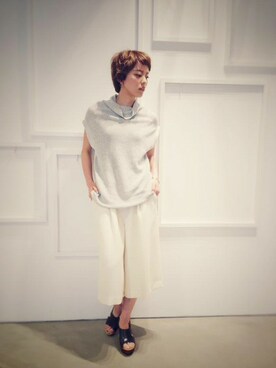 note et silence.さん（レディース・154cm）の春コーディネート