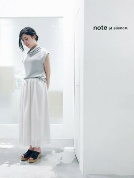 note et silence.さんの（nitca | ニトカ）を使ったコーディネート