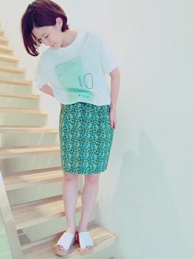 note et silence.さん（レディース・161cm）の春コーディネート