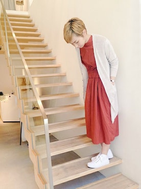 「Ebonyivory（エボニーアイボリー）のアイテム」を使った、note et silence.さん（レディース・166cm）の秋コーディネート