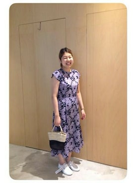 「Ebonyivory（エボニーアイボリー）のアイテム」を使った、note et silence.さん（レディース・153cm）の春コーディネート